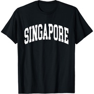 Men's cotton T-shirt Vintage Singapore T-Shirt Vintage T-shirt Fast Shipping 4XL , 5XL , 6XL