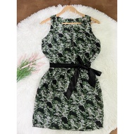 Camouflage Mini Dress Dapper