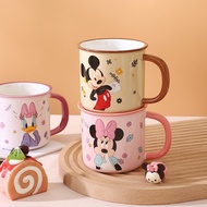 Disney Mug Ceramic Girl Cup Cartoon Water Cup Office Worker Office Cute Breakfast Cup