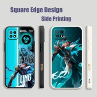 Casing For OPPO A8 A31 A1K F9 Pro A52 A72 A92 A59 F1S A7X A71 Ling Mobile Legends Bang Bang MLBB RER01 Phone Case Square Edge