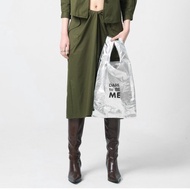 CUBE 環保折疊購物袋 - 太空銀/曜石黑