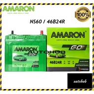 AMARON Battery NS60R/NS60RS 46B24R/46B24RS