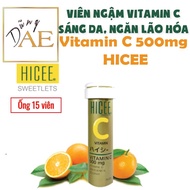 Hicee 500mg Vitamin C supplement lozenges brighten skin and prevent skin aging in Thailand
