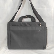 Lecaf Black Like New Briefcase Bag Preloved