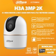 Dahua H3A 3MP 2K A1 HERO INDOOR 2-WAY AUDIO WIFI PAN & TILT NETWORK CAMERA FREE MICRO SD 64GB