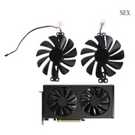 NEX 95mm Cooler Fan Replacement For XFX Radeon RX6600 6600XT Gaming GPU Video Card Cooling Fan FY010010M12LPA FDC10U12S9