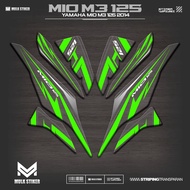 UV TRANSPARENT STRIPING K28 MIO M3 125 2014 STICKER POLET M3/Z/S 125 STICKER BENING MIO 125