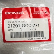 ซิลจานไฟ HONDA SCOOPY-I (16-26-7) 91201-GCC-771 สินค้าแท้ศุนย์