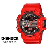Casio GShock GBA-400-4ADR นาฬิกาข้อมือผู้ชายบลูทูธ (สินค้าพร้อมส่ง)
