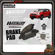 Proton X50 (FRONT) Works Engineering 100% Genuine Performance Brake Pad