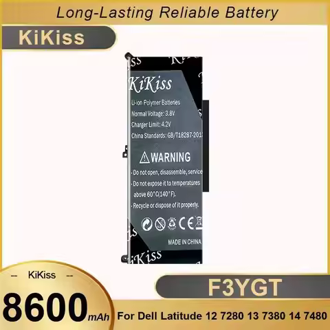 Battery F3YGT For Dell Latitude 7280 E7280 7290 E7290 7380 E7380 7390 E7390 E7480 7490 E7490 7400 E7