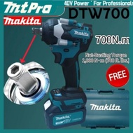 MAKITA DTW700 (1/2") 700Nm Electric Cordless Impact Wrench Heavy Duty Brushless Drive Ratchet Socket