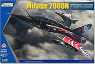 Kinetic 1/48 French Air Force Mirage 2000N Lafayette Squadron (US) Plastic Model KNE48124 Molded Col