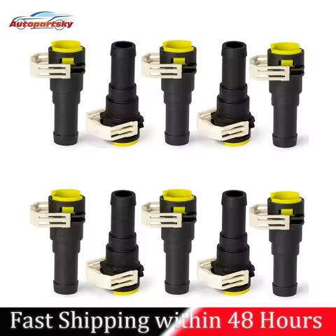 10 X Car Cooling Heater Water Hose Connector For Mazda 2 3 5 6 CX-7 CX-9 CX7 CX9 D65161240 B37F61240