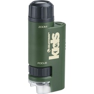 (SG) Celestron Kids Pocket Zoom Microscope Let Your Child Explore The World, Green - Children Micro 