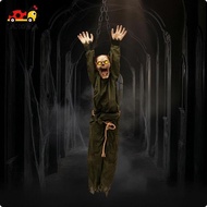 [LAHOMIA] Electric Decoration with Chain Hanger Sound-Activated Hanging Figure Spooky Prop for Spook