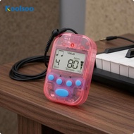 [Koolsoo] Compact Digital Electronic Metronome Music Accessory for Sheet Music Stand Training