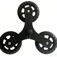 Shopping cart wheel, triangular wheel, crystal wheel PU Luggage wheels, shopping cart wheels, grocer