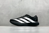 Adidas Adizero Evo SL รองเท้าวิ่งกันกระแทกเบาพิเศษระบายอากาศได้ดีรุ่นเดียวกับผู้ชายและผู้หญิงสีดำและ