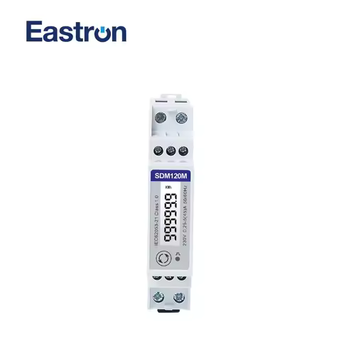 SDM120-Modbus,1 phase 2 wire, 0.25~5(45)A , 230V, RS485 Modbus, kwh,kvarh,U,I,P,Q,PF,Hz,dmd Measurem