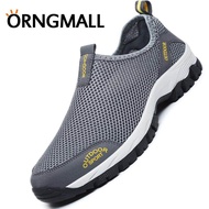 ORNGMALL Fashion Summer Shoes Men Casual Mesh Shoes Large Size 39-48 Lightweight Breathable Slip-on Outdoor Sport Sneakers