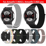 Nylon Strap For Amazfit Trex2 Smart Watch Band Replace Bracelet For Amazfit T-Rex A1918 Trex Pro Amazfit Ares Strap Accessories