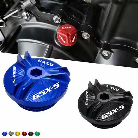Motorcycle For SUZUKI GSX-S 750 1000 950 GSXS GSXS750 GSXS1000/GT engine oil cap bolts fuel filler c