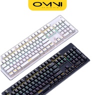 104 Keys JK520 RGB Light Effect Mechanical Gaming Keyboard