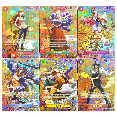 Proxy ONE PIECE Nami Uta Kaidao Enel Yamato SP Awakening of the New Era OP05 TCG Game Collection Car