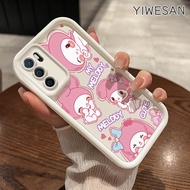 Casing Hp OPPO A16 OPPO A16s OPPO A54s Case Melody dan pola Kuromi Casing lensa kamera Softcase sili