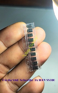 (10 pcs)Dioda SMD schottky 3 Ampere 100v SS310