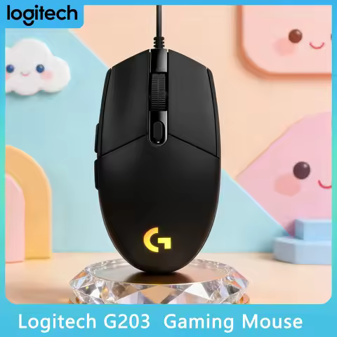 Ultra-Responsive: Logitech G203 8000 DPI Mouse