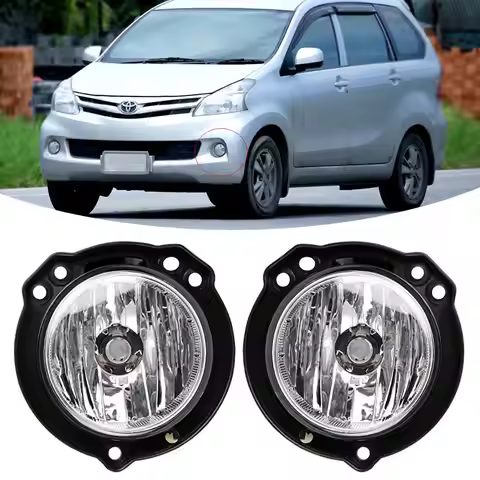 For Toyota Avanza 2012 2013 2014 2015 2016 LED Fog Lamp DRL Light Daytime Running Bumper Driving Wat