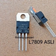 IC REGULATOR L7809 ORIGINAL TRANSISTOR L7809 ORIGINAL