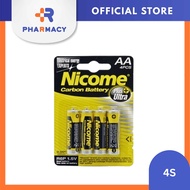 R Pharmacy | Nicome Heavy Duty Battery AA 4S