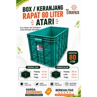 Keranjang Rapat polos / Box industri Rapat ATARI 65 liter 9919P 80 liter 9920P serbaguna