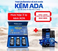 Kẽm ADA hàm lượng 150mg kẽm Gluconat hỗ trợ tăng cường sức khỏe cải thiện sinh lý nam tăng cơ giảm m