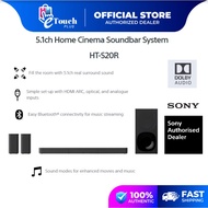 Sony 5.1CH (400w) Home Cinema Sound Bar System - Bluetooth HT-S20R SoundBar