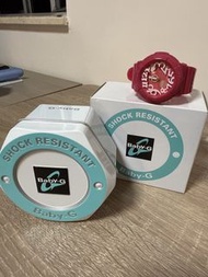 Casio Baby-G BGA粉紅色手錶