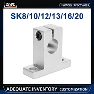 1pc SK8 SK10 SK12 SK13 SK16 SK20 High Quality Shaft Support Linear Shaft Support Linear Rod CNC Rout