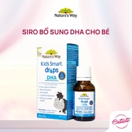 DHA Nature's Way kids smart drops smart syrup supplementing DHA EPA, supporting brain and eyes for b