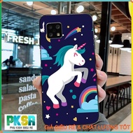 Sharp Aquos Sense 4 / Sense 5G / Sense 6 / Zero 6 soft black silicone case printed with many beautif