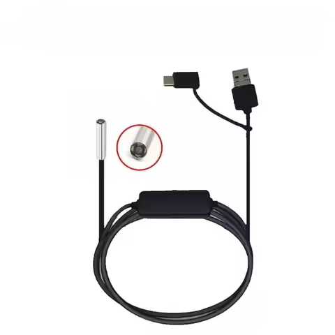 Everbright Store 3.9mm Endoscope Pipe Detection Camera Sealed Tube, Focal Length 0.5 Meters To 5 Met