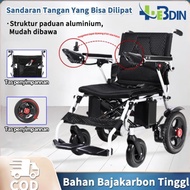 BD COD Kursi Roda Aluminium Elektrik / Kursi roda lansia / Kursi roda