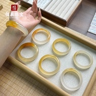 Natural Yellow Dragon Jade Bracelet Jade Bracelet Gold Silk Jade Bracelet Jade Bracelet Women's