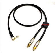 Connector Cable_[ BEST Mall ] canare aux cable 4m 3.5mm stereo model L to 2 rca male