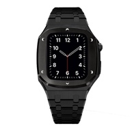 AP Royal Oak Modification Kit สำหรับ Apple Watch 8 7 45มม. 44มม. 42มม. โลหะนาฬิกา + สายคล้องคอสำหรับ