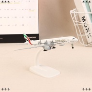 🔥🔥🔥 20cm B777 UAE Emirates Airline Boeing 777 Aircraft Model Die-casting Alloy Metal Airplane With L