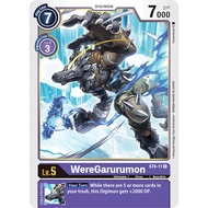 Digimon Card ST6-11 - WereGarurumon - Digimon - Rare