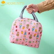 MXMUSTY Insulated Lunch Bag, Cartoon Portable Lunch Tote, Kitchen Organizers Small Durable Waterproof Storage Bag Thermal Heat